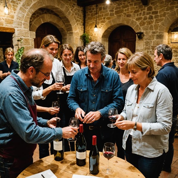 Où participer à des ateliers de fabrication de vin en France?
