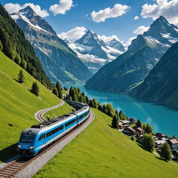 Quels sont les itinéraires les plus pittoresques pour un voyage en train à travers les Alpes suisses?