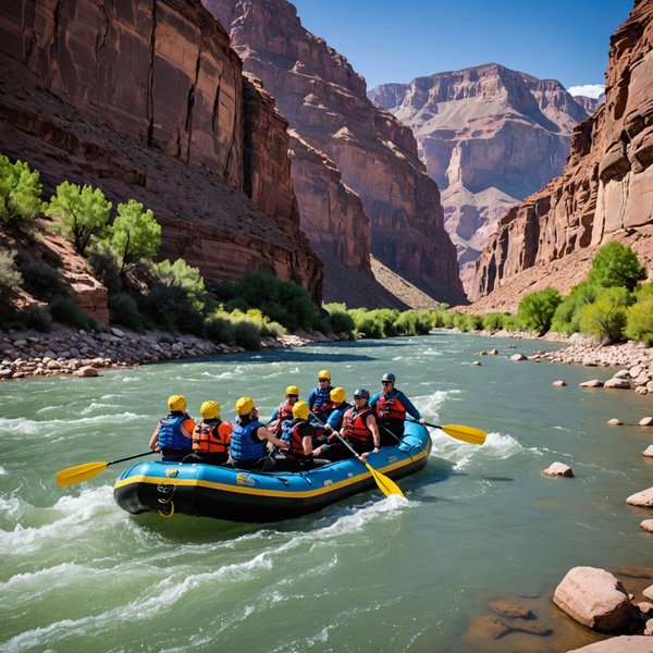 Quels sont les meilleurs spots pour une aventure en rafting sur le fleuve Colorado, USA?