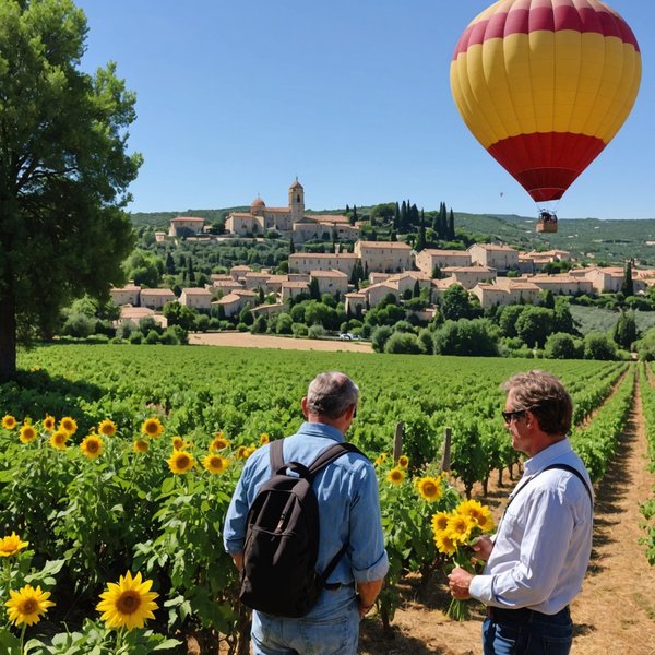 Comment organiser des vacances en Provence avec des cours de cuisine et des balades en montgolfière?